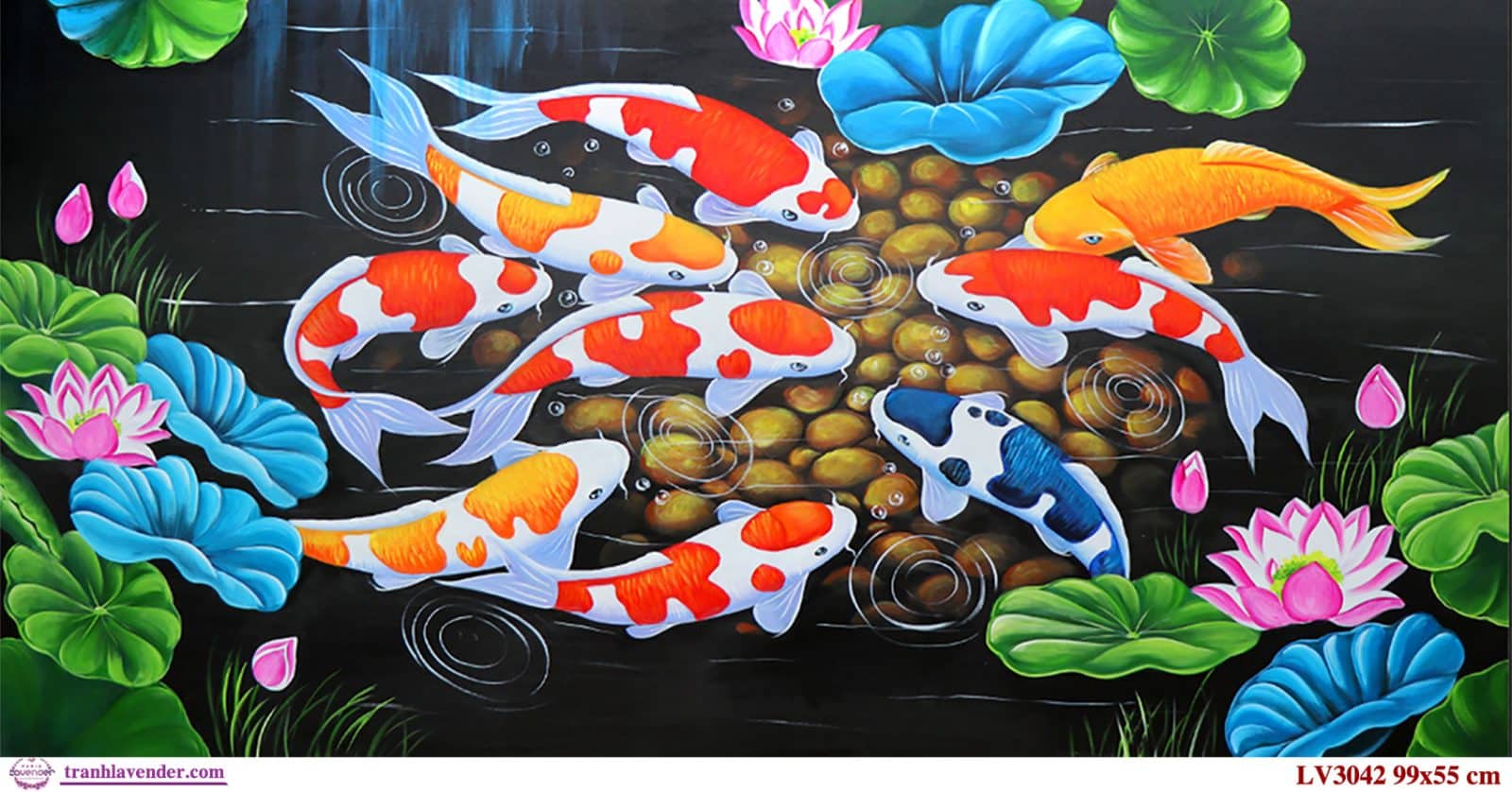 Cửu Ngư Quần Hội  9 cá koi nô đùa sơn  Tattoo You Saigon  Facebook